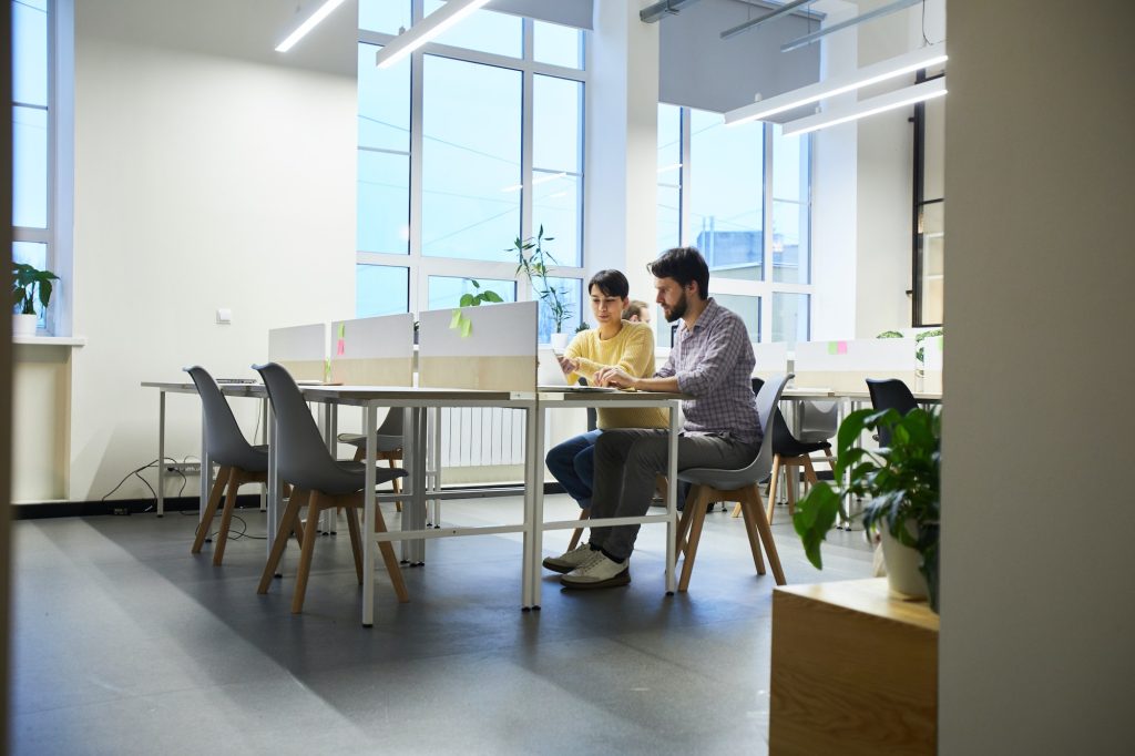 Marketing experts developing strategy