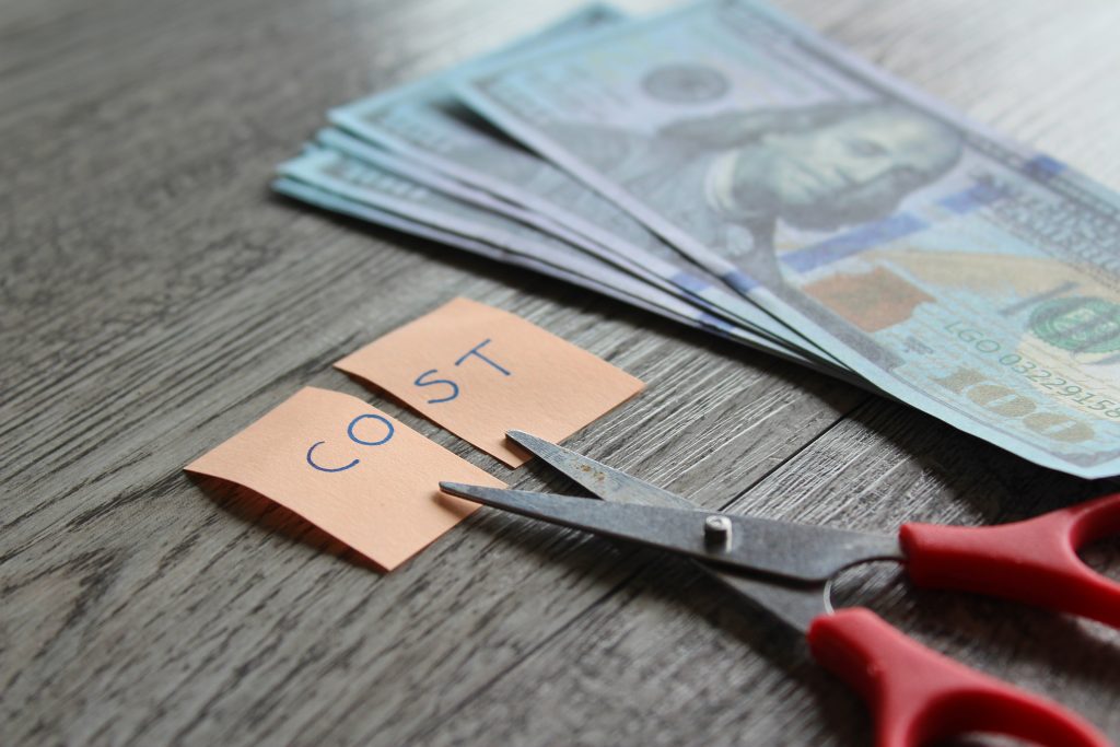 scissor money and note with text cost 2023 06 17 02 01 51 utc